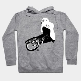 Table top reverse style BMX jump Hoodie